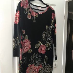 LuLaRoe Debbie Roses Unicorn